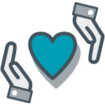 Increase patient and caregiver engagement icon